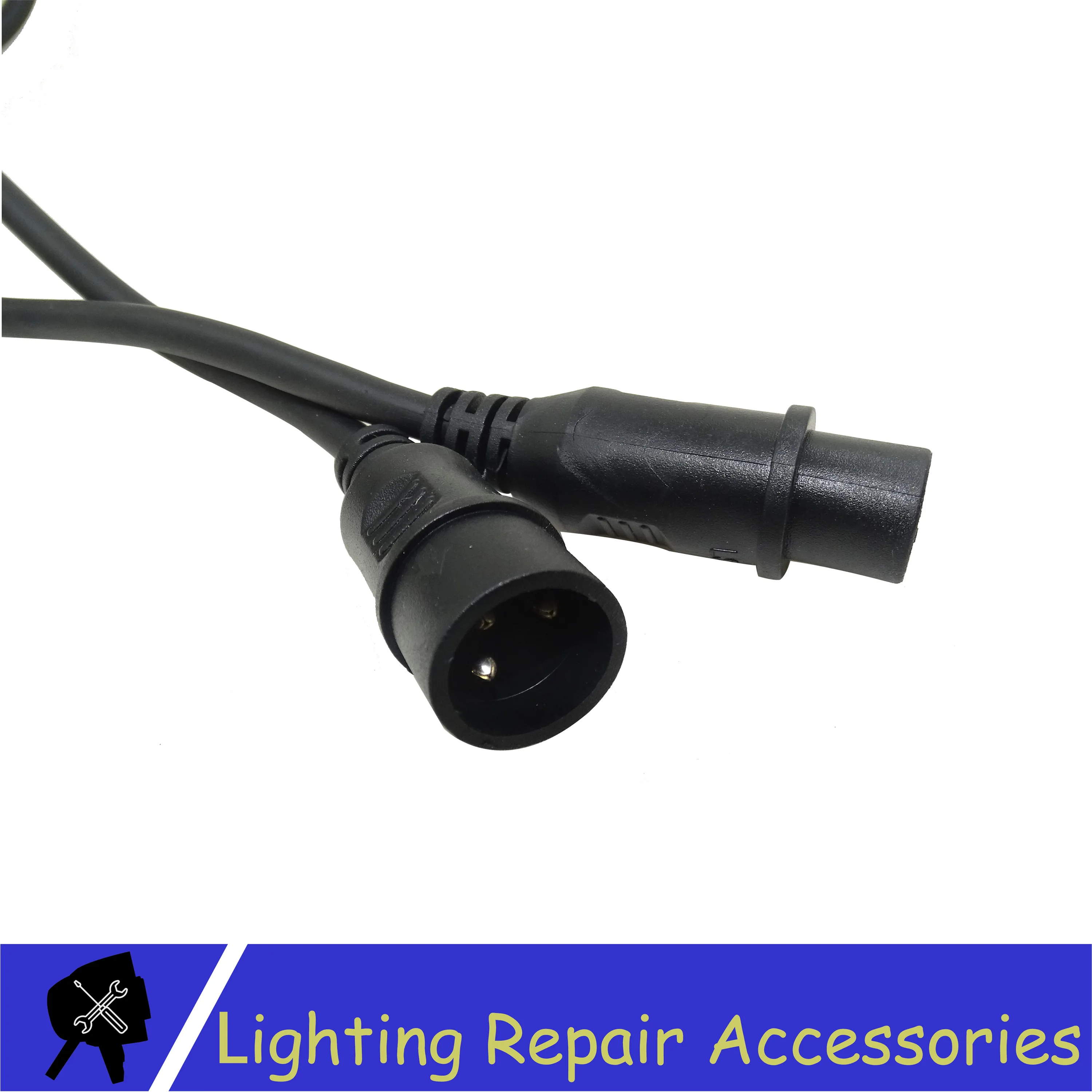 Кабель DMX XLR 1 2 метра 3pin сигнальное соединение экранированный штекер гнездо для