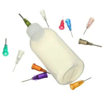 

Best Price 50ml Empty E-liquid Plastic Rosin Flux Alcohol Bottle for Dispenser Rosin Solder Flux Paste +11Pcs Needles Tool Parts