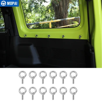 

MOPAI Interior Moulding for Suzuki Jimny 2019+ Car Round Hole Screw Decoration Cover Accessories for Suzuki Jimny 2019+