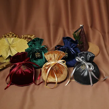 

Velvet Bag Candy Nuts Jewelry Packaging Bags Party Wedding Decoration Velvet Pouch Gift Bags Pouch Bags Packaging Supplies Dec