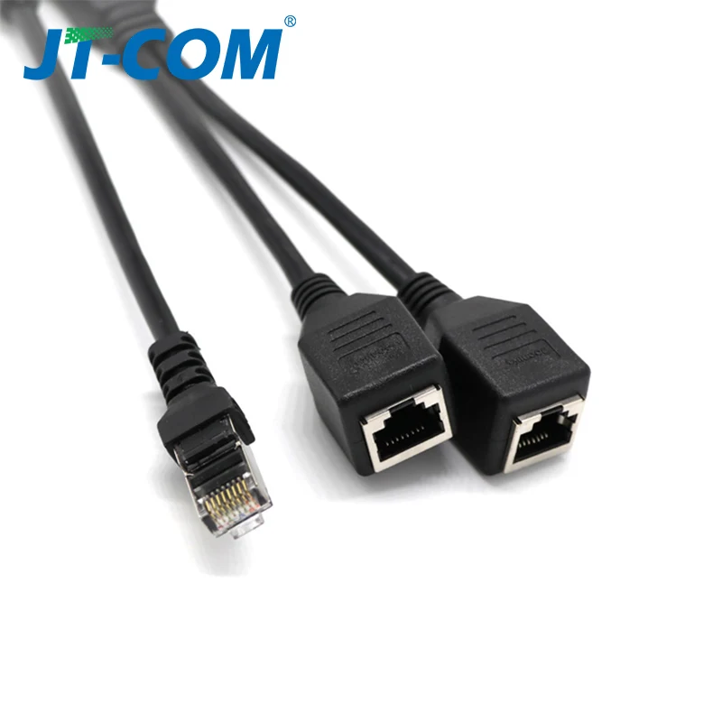 Соединительный кабель Ethernet RJ45 LAN Y образный адаптер сетевой разветвитель Cat5