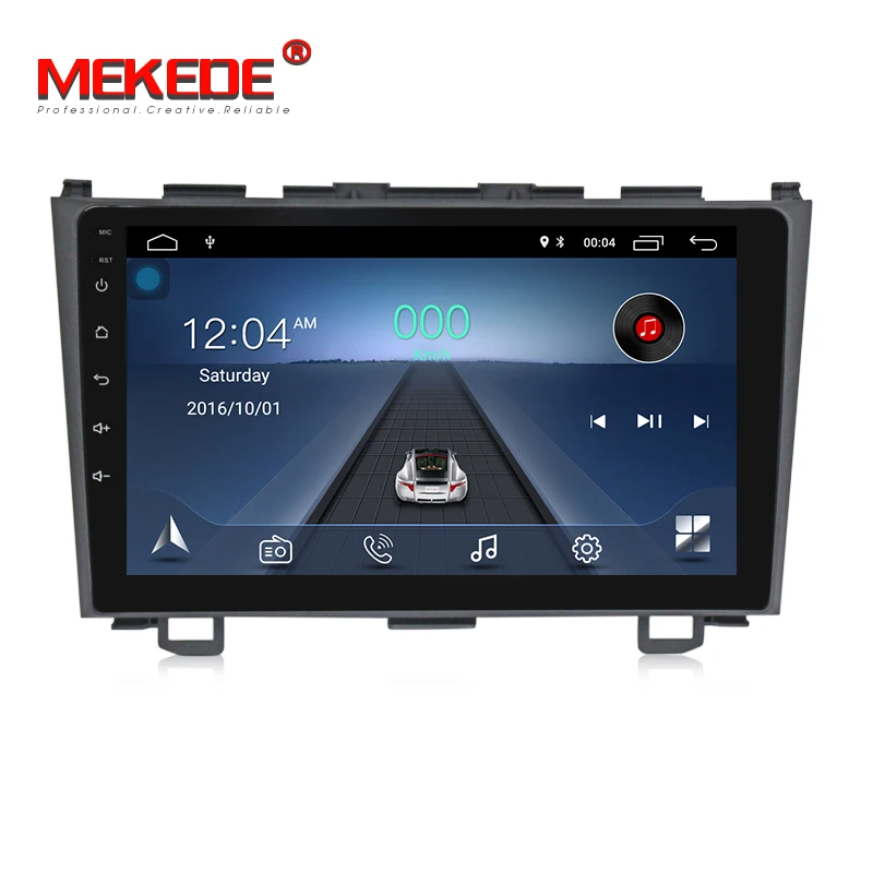 model MEKEDE Автомобильный мультимедийный плеер Радио стерео автомобиль Android 8,1 для Honda CRV 2007-2011 с навигацией стерео(без dvd) wifi BT - Цвет: model