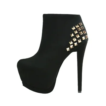 

Platform Boots Extreme High Heels Boots Women Black Boots Fetish High Heels Sexy Stripper Heels Designer Shoes Women Luxury 2020