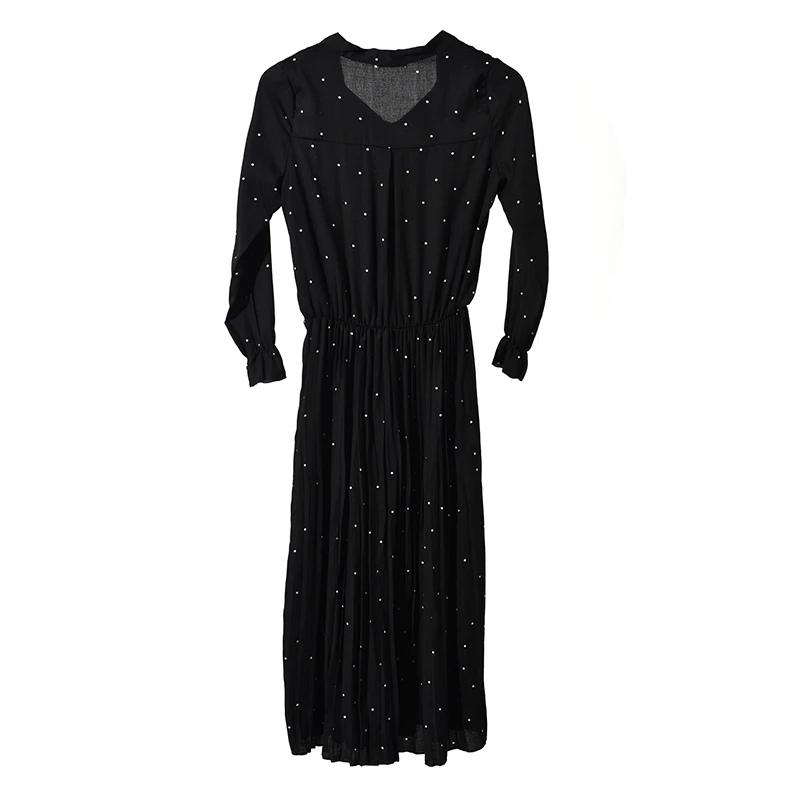 LANMREM Новая модная женская рубашка с длинными рукавами женские толстовки Vestido осенне-зимний набор шарфов платья JA23601