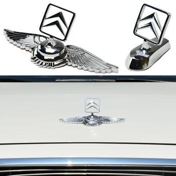 

Metal Car Hood Emblem Decal for Citroen C4 Aircross C5 C3 C2 C1 Berlingo C4l Saxo Cactus Elysee Auto Front Cover Sticker Styling