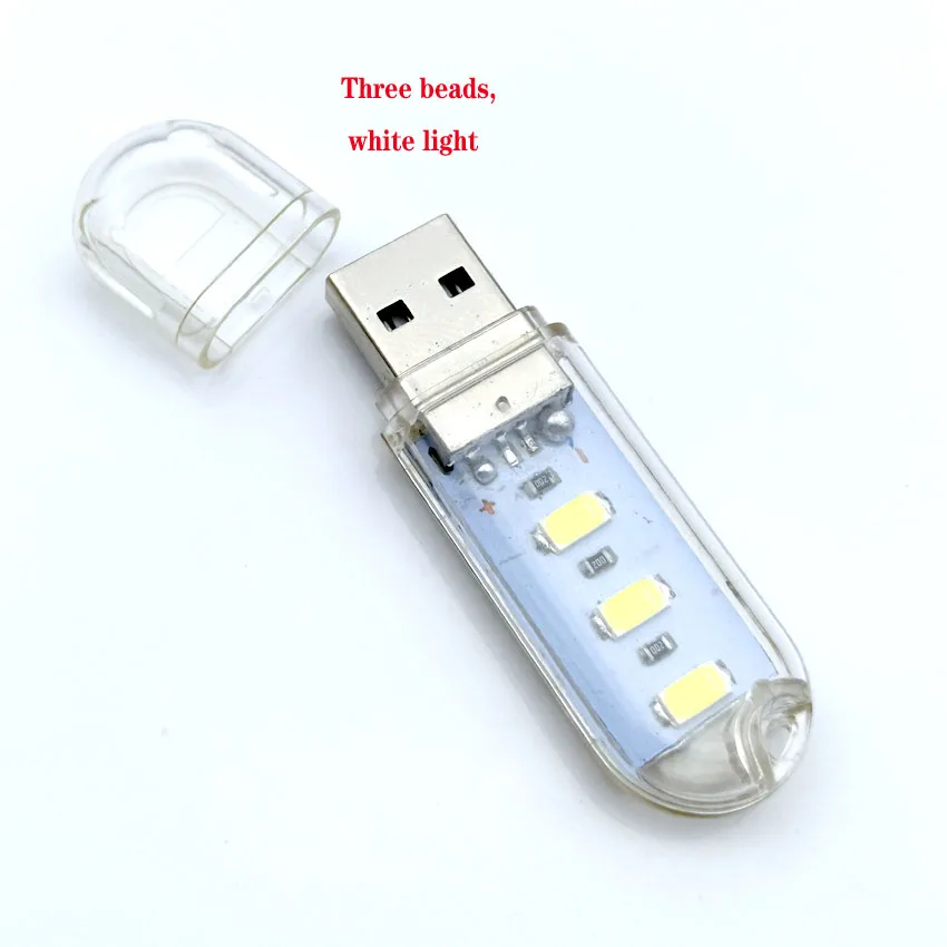 USB LED desk lamp White light table reading lamp SMD Portable emergency response LED Bulb DC 5V Power Warm White USB Night light