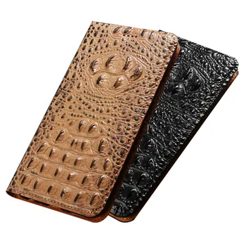 

Crocodile texture genuine leather holster case for Xiaomi Redmi Note 8 Pro/Redmi Note 8/Redmi Note 8T phone bag card slot holder