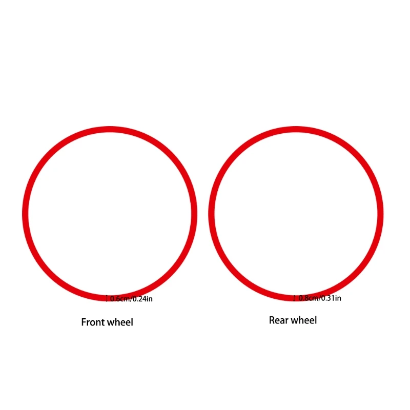 New Scooter Wheel Hubs Protective Reflective Sticker For Xiaomi M365 Pro Electric Scooter For Mijia M365 Scooter Part - ANKUX Tech Co., Ltd