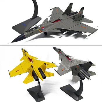 

Diecast Scale 1:48 J-15 Fighter Model Jian 15 Alloy Simulation Airplane Carrier J15 Aircraft Model Military Gift Collection Toys