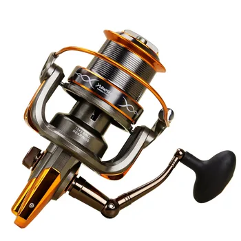 

Spinning Reel 4.6: 1 Saltwater Reel Stream AT8000 / AT9000 13 + 1 BB Fishing Reel Left / Right Foldable Handle Fishing GT