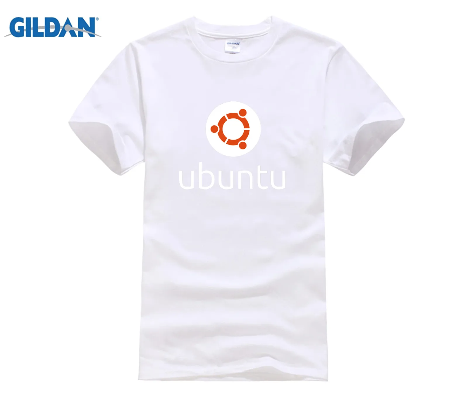 Компьютерный программист рубашка Ubuntu аутентичная футболка с логотипом - Цвет: white