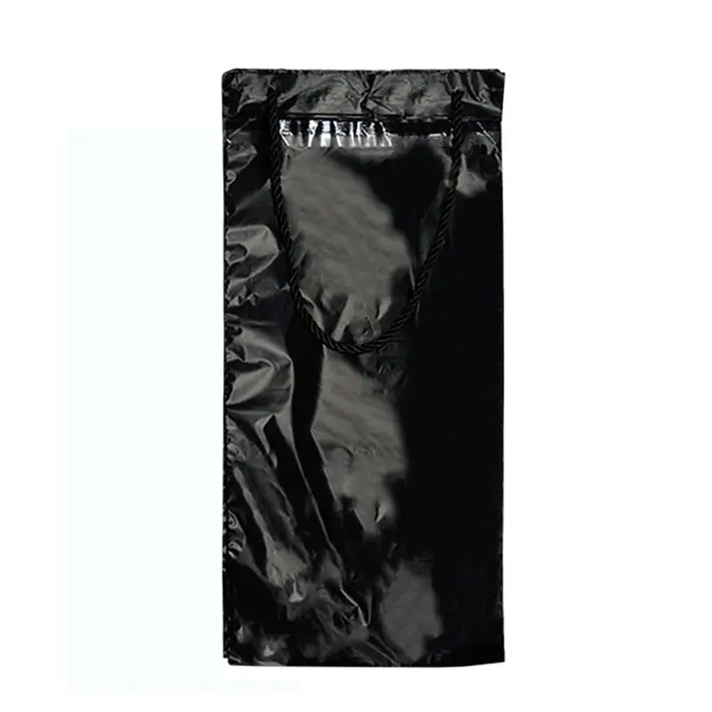 AOZBZ 50 шт. Автоматическая спинка для сиденья мусорный пакет с ручками мусорный мешок, мешок для вещей, Автомобильный интерьер автомобильные аксессуары герметичный мешок для мусора - Название цвета: Золотой