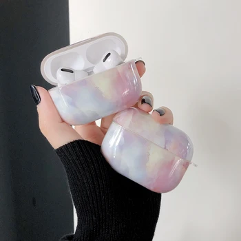 

SUYACS Classic Marble Texture Earphone Case For AirPods Pro Silicone Cover Wireless Bluetooth Headphone For AirPods 1 2 Case