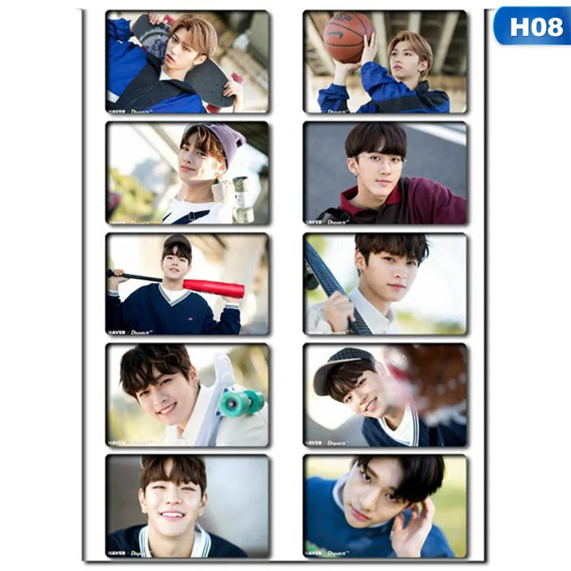 10 шт./компл. KPOP Stray Kids Lomo карты фото карты наклейки фотостудия плакат подарочный канцелярский набор