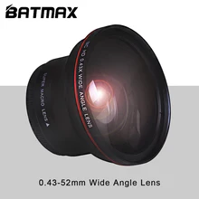52 мм 0.43x профессиональный HD широкоугольный объектив(w/Макросъемка) для Nikon D7100 D7000 D5500 D5300 D5200 D5100 D3300 DSLR камеры