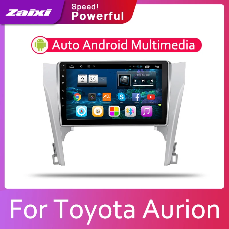 

For Toyota Aurion 2011 2012 2013 2014 2015 2016 2017 Accessories Car Android Multimedia Player GPS Navigation System Radio 2DIN
