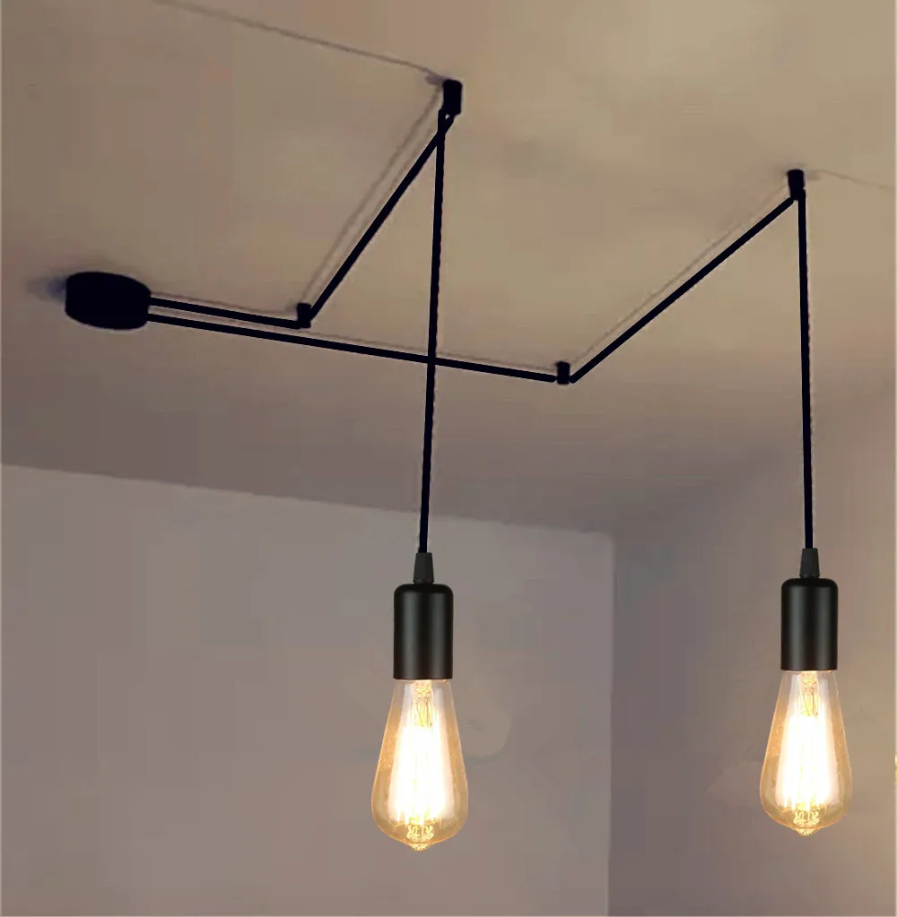 Винтажный люстра потолочная простой подвесной светильник Европейский