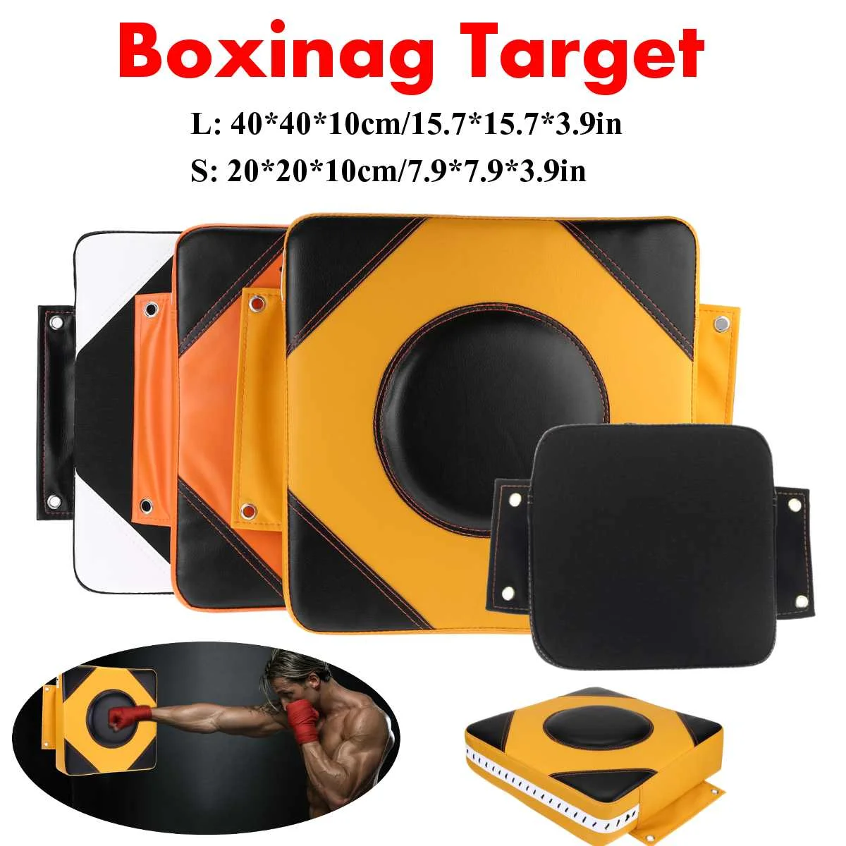 PU Wall Punch Boxing Bags,Pad Target Pad Wing Boxing Fight Training Bag SandQUL