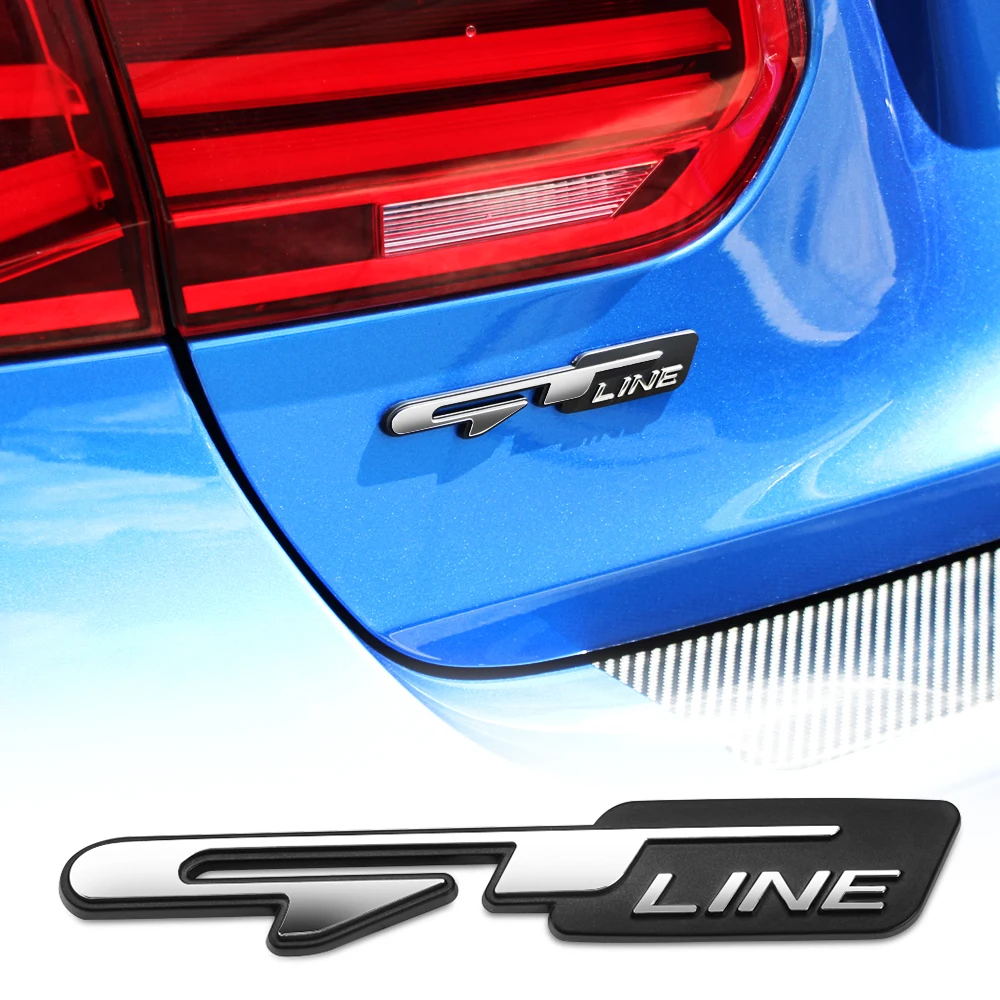 1 шт. автомобильная тюнинговая наклейка с эмблемой Atuo GT Line для Seat Leon libiza VW Golf Tiguan Ford