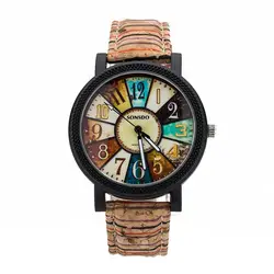 Брендовые модные Relogio Feminino винтажные кожаные женские часы кварцевые наручные часы в подарок часы Прямая доставка Relojes hombre 2019