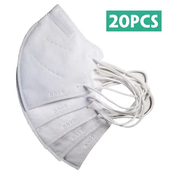 

20pcs KN95 Kids 4 Layers Face Mouth Mask PM2.5 Anti Haze Dust Masks Anti-dust Respirator mascarilla ffp2 kn95 infant