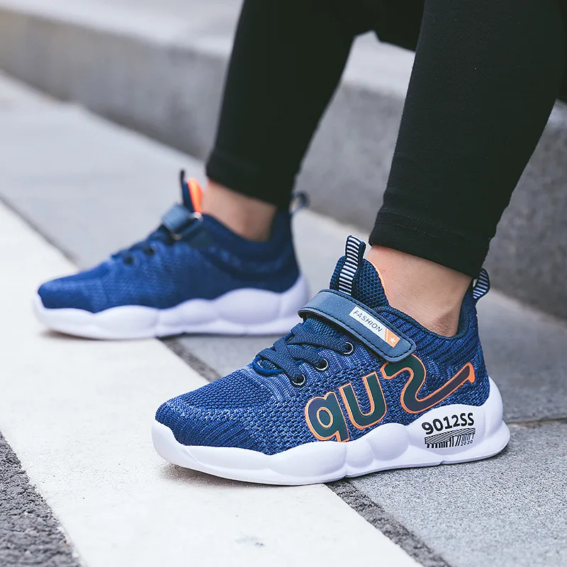 

BOY'S Shoes Autumn 2019 New Style Big Boy Athletic Shoes Mesh Casual Boy Young STUDENT'S Autumn CHILDREN'S Shoes
