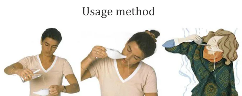 Керамическая система для мытья носа Neti Pot 250 мл очиститель набор мойки пазухи