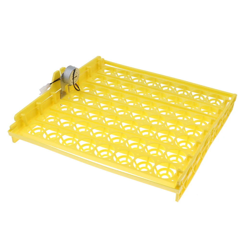 Automatic 56- Egg Turner Chicken Duck Quail Bird Poultry 110V Incubator Tray