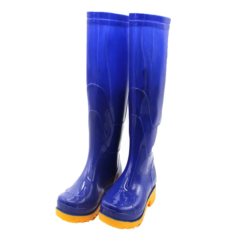 

Rain Boots Rain Boots Men High Tube Rubber Water Shoes Waterproof Anti-Slip Boots Boots Miners Water Boots