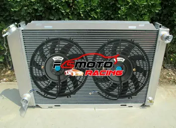 3-Row Aluminum Radiator w/ Fan for 1979–1993 Ford Mustang 5.0 1