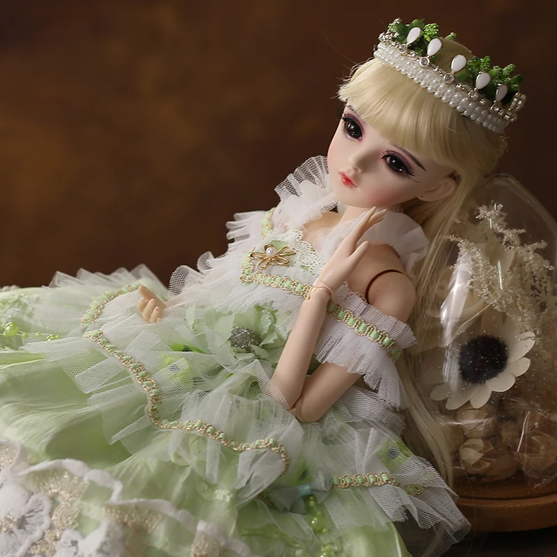 UCanaan 1/3 BJD Doll 18 Ball Jonited Dolls With Upgraded Makeup Full Outfits Princess Dress Girls Toys Gifts For Children 8