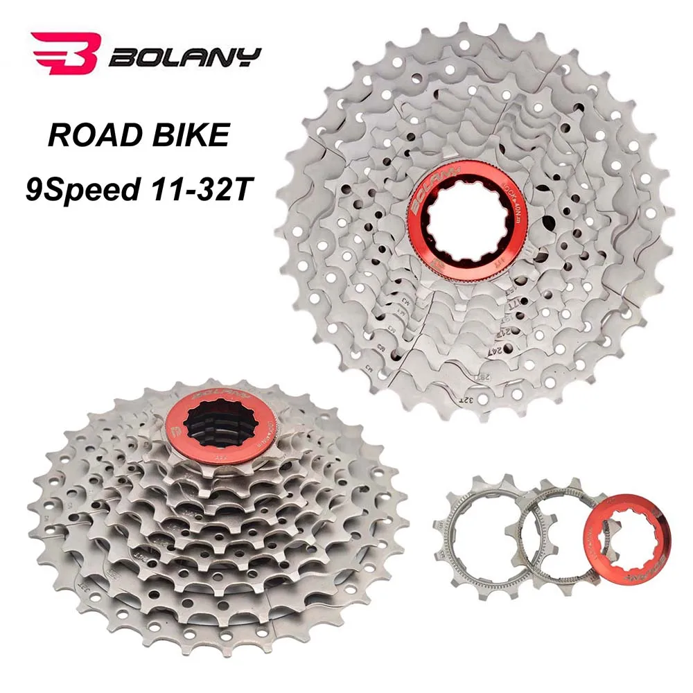 price Bolany 9Speed 11-32T Cassettes Rear Bik Road Chain Raleigh Mall Wheel Toothed