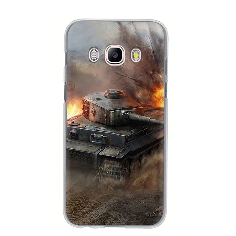 World of tanks жесткий чехол для телефона с рисунком в виде обложка чехол для Samsung Galaxy A3 5 A6 7 8 9 A10 30 40 50 70 - Цвет: H11