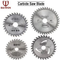 110mm/115mm/125mm Wood Cutting Disc Carbide Tipped Circular Saw Blades For Angle Grinder Woodworking Cutter