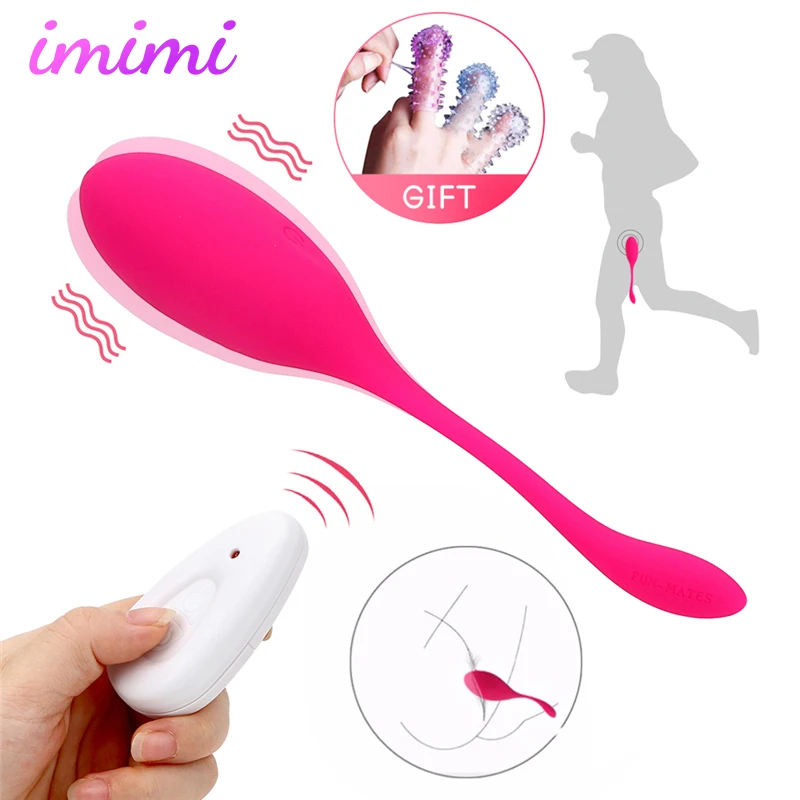 Rechargeable Wireless Remote Control Vibrating Egg Clitoris Stimulator Bullet Egg Vibrator Vaginal Masseger Sex Toys for Woman