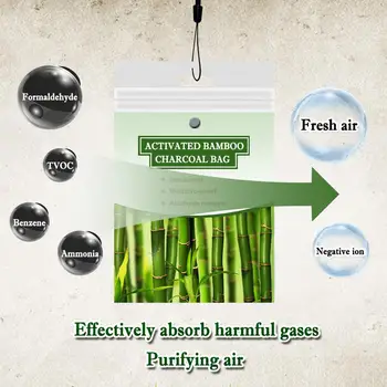 

10g Home Car Activated Carbon Air Freshener Odor Deodorant Bamboo Charcoal Bag