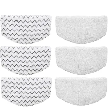 

for Bissell Steam Mop Pad 6 Pack Replacement / Washable / Reusable for Bissell Steam Mop 1940/1440 Series, Model 19402/19404/194