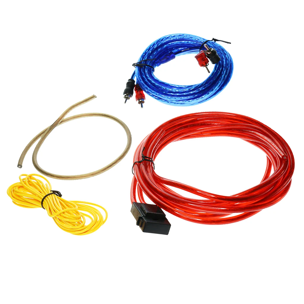 High Quality Car Audio Subwoofer Amplifier Installation AMP Wire Cable Kit