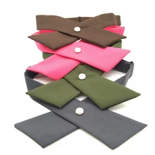 Стиль JK Униформа крест галстук-бабочка в форме Креста Воротник Корейская версия британских женщин лук аксессуары для волос шарф подарок