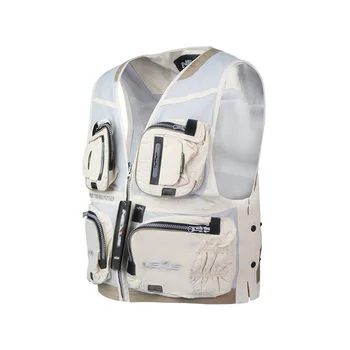 

2019 NEW Fishing Vest Back Detachable Breathable Mesh Life Jacket Vest Fishing Clothes Portable Breathable Flotation Vest pesca