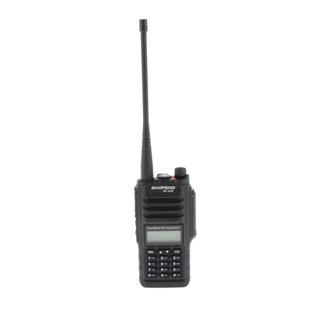 2 шт. Baofeng BF-A58 портативный VHF Ham CB радио рация Boafeng 128CH рация Двухдиапазонная V/UHF портативная 2 двухсторонняя радио