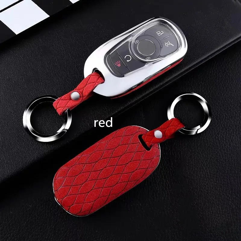 Чехол для ключей Fob чехол протектор из оцинкованного сплава для Buick ENCORE ENVISION NEW LACROSSE Shell keyless