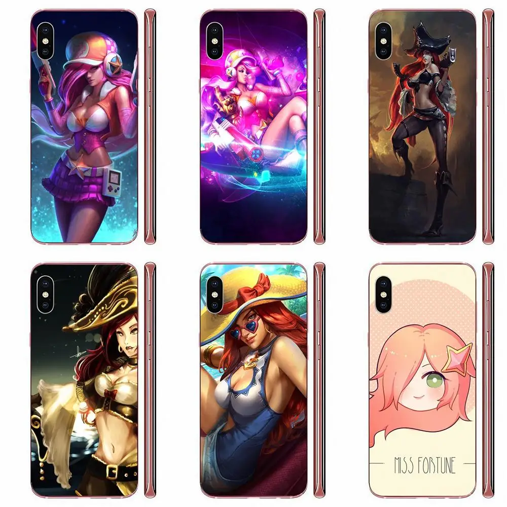 Модный чехол из ТПУ для Samsung Galaxy A10 A20 A20E A3 A40 A5 A50 A7 J1 J3 J4 J5 J6 J7 2016 2017 2018 Lol Adc Miss Fortune |