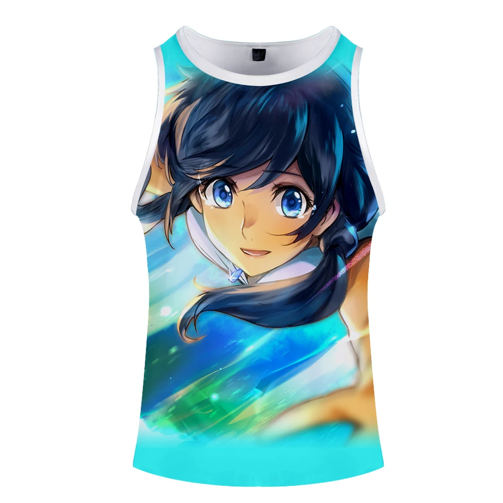 Son of the weather Spring Summer Tank Tops men Sleeveless Round Neck Tank Tops Ladies Vest Singlets Slim Ladies Thin Vest