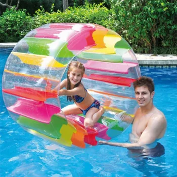 

Large Inflatable Land Wheel Jumbo Party Wheel Kids Indoor Outdoor Pool Playing H7JP
