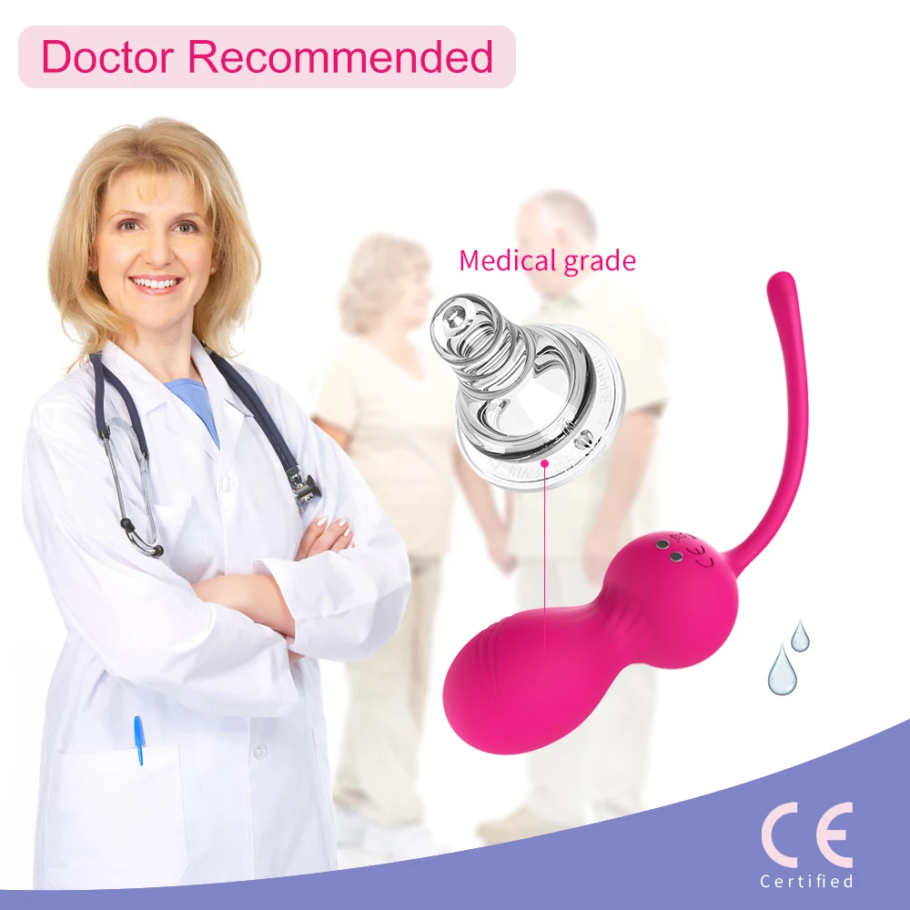 Wireless Kegel Balls Vibrator Vibrating Egg Vaginal Ball Bullet Vibrators Ben Wa Wearable Panties Vibrators Sex Toys for Women