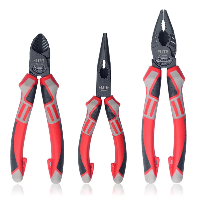 

Professional Tools Wire Pliers Needle Nose Pliers Diagonal Pliers Material Industrial Grade Quality Crimping Peeling Hand Tool