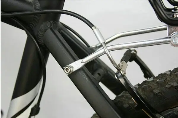 Алюминиевый сплав велосипедные стойки велосипедный багаж Перевозчик MTB велосипед горный велосипед Задняя деталь велосипеда стойка установка компонент 4,8
