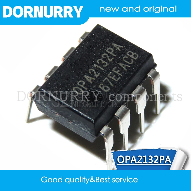 

5PCS OPA2132PA OPA2134PA OPA2132 OPA2134 DIP-8 audio op amp IC chip double channel amplifier new and original IC DORNURRY