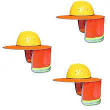 Солнцезащитный козырек для наружного строительства, защитная шапка, солнцезащитный козырек для шеи, светоотражающие полосы, защитные шлемы